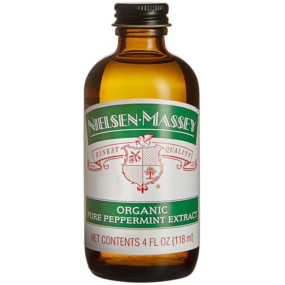 NielsenMassey 4 fl. oz. Pure Organic Peppermint Extract