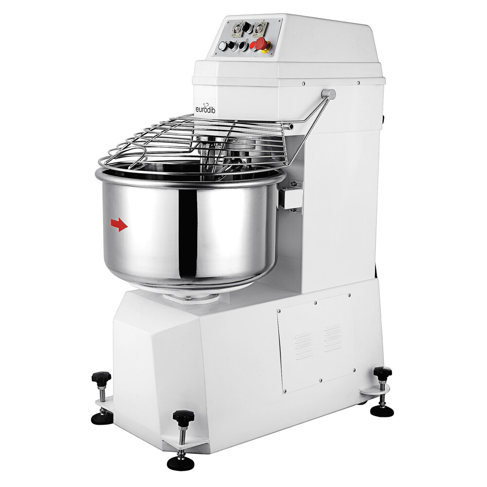 Eurodib GM25B 77 Qt. / 55 lb. TwoSpeed Spiral Dough Mixer 208V, 3