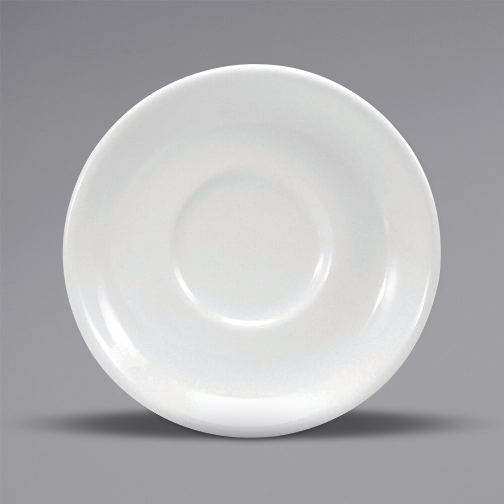 Oneida Buffalo F9010000502 Cream White Ware 6 1/8" Rolled Edge