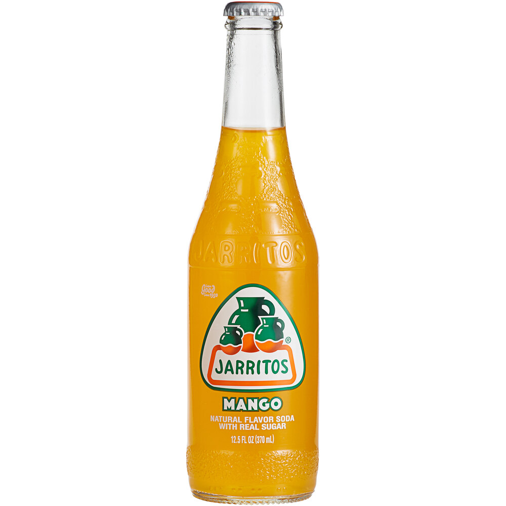 Jarritos Mango Soda 12.5 fl. oz. 24/Case