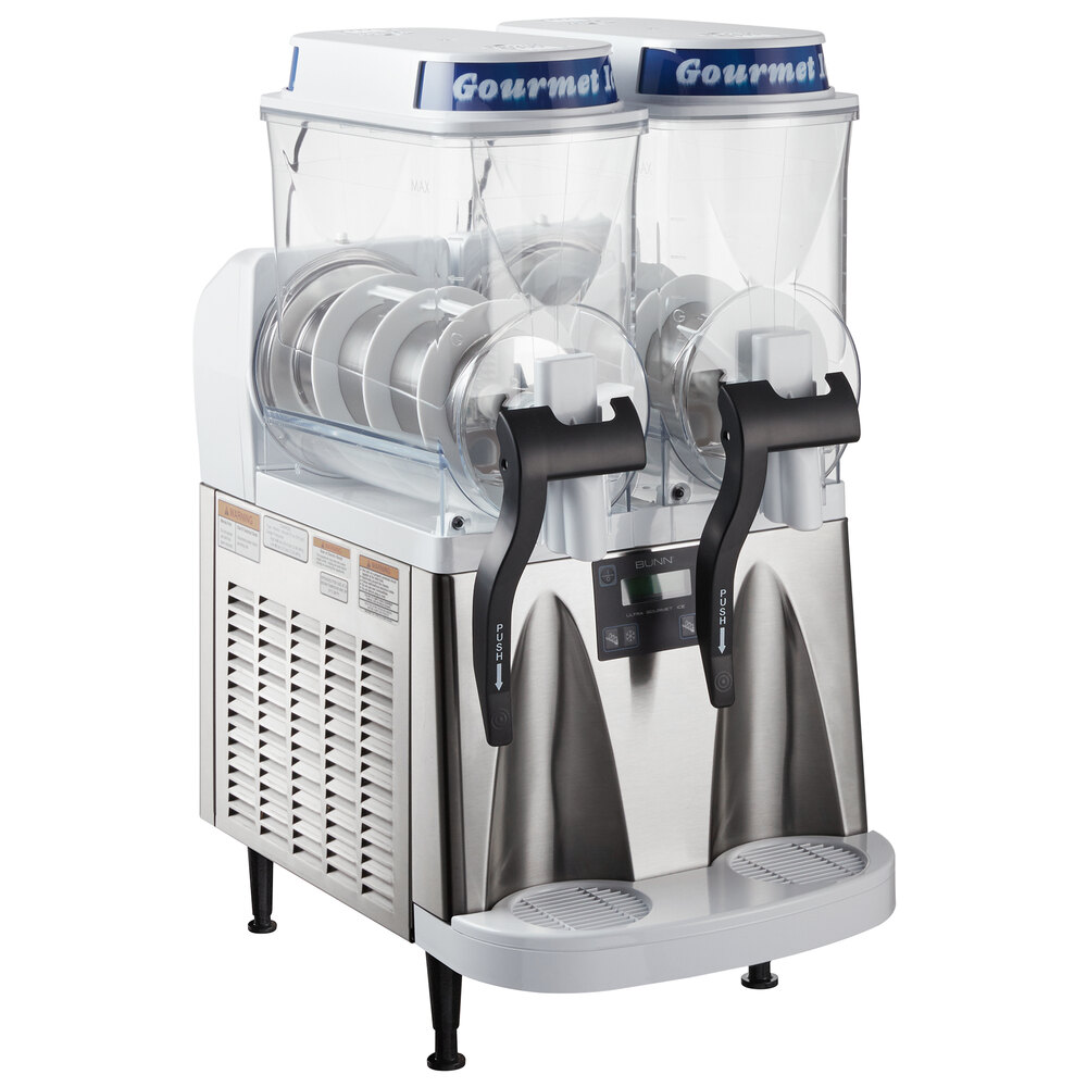 Bunn 34000.0079 Ultra2 HP High Performance White and Stainless Steel Double 3 Gallon Pourover