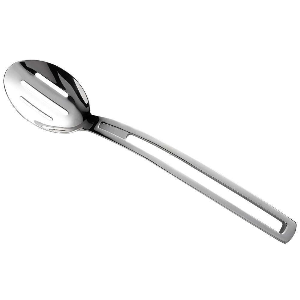 Vollrath 46743 Miramar 11 7/16" Stainless Steel Open Handle Slotted