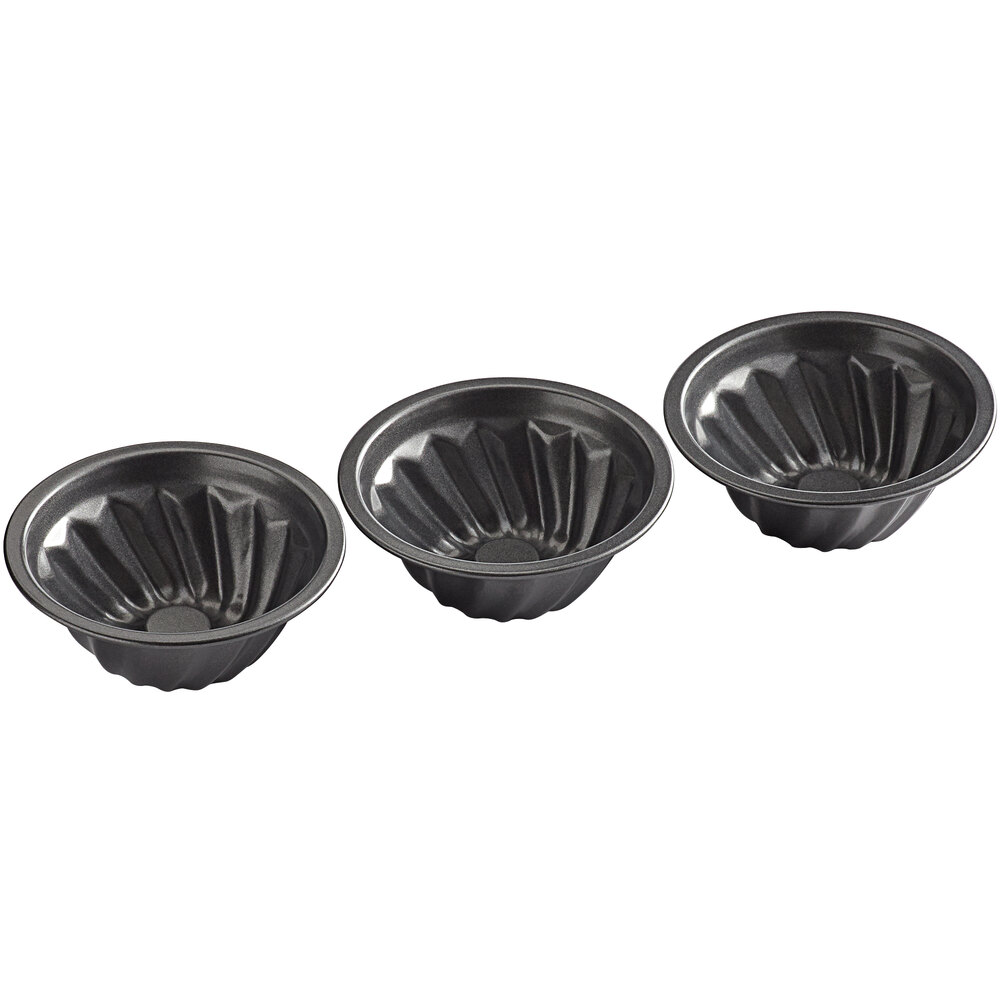 Wilton NonStick Mini Bundt Cake Pans 3/Set