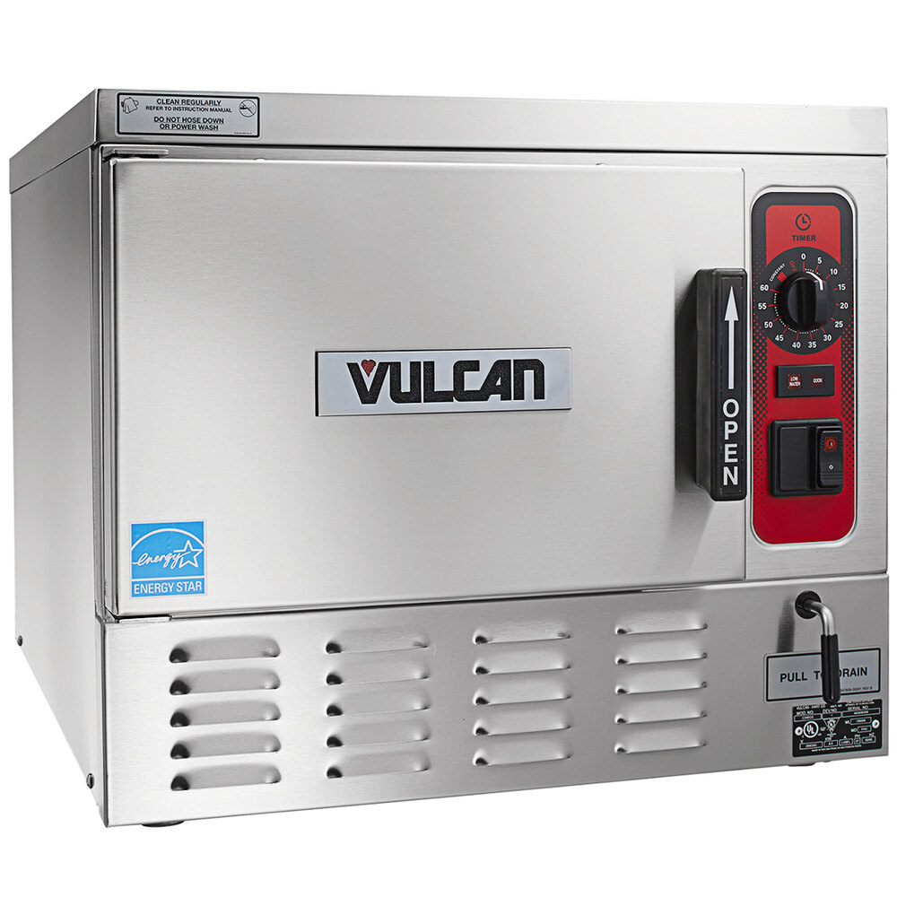 Vulcan C24EO3AF1100 3 Pan Boilerless Electric Countertop Steamer with