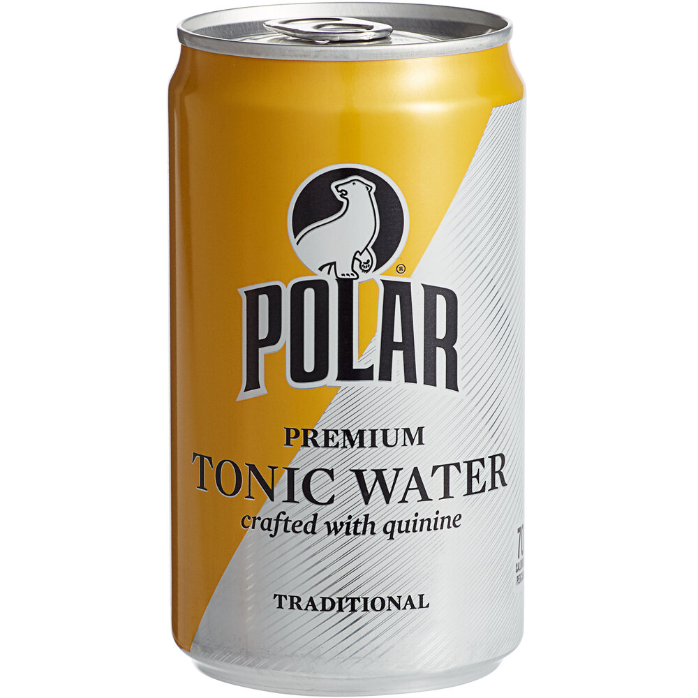 Polar 7 5 Oz Tonic Water Cans 6 Pack