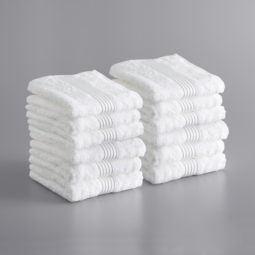 Magnolia Luxury Hotel Bath Towels 27X56 17 lb Super Plush Ring Spun  Cotton with Elegant Border