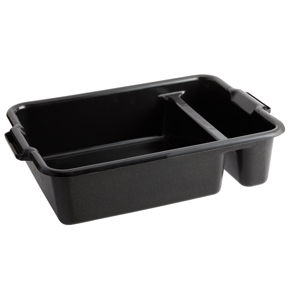 Vollrath 52634 Signature 23" x 17" x 6" Black High Density Polyethylene