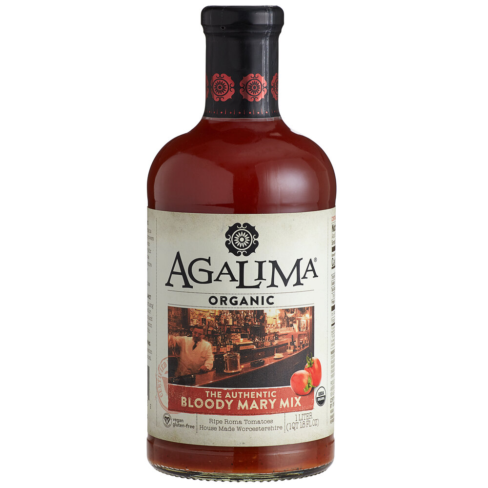 Agalima Organic Bloody Mary Mix 1 Liter staurantStore