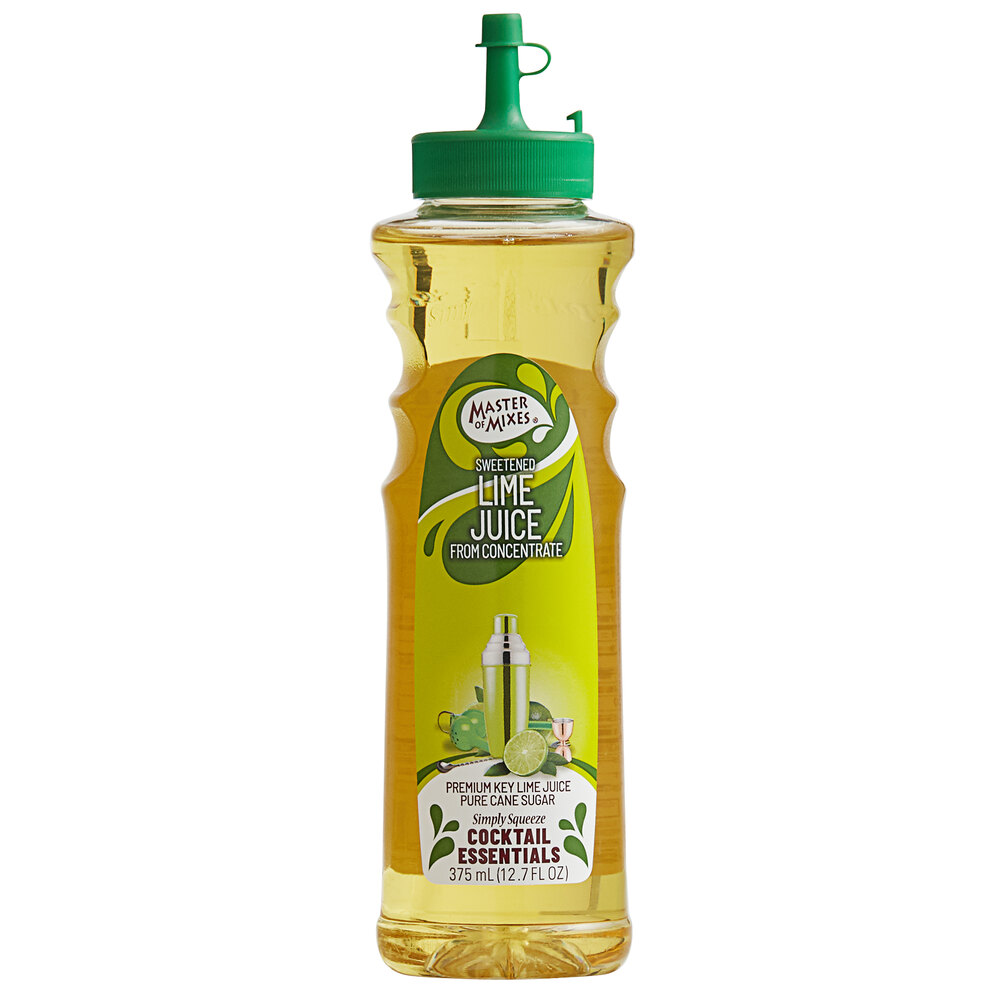 Master of Mixes 375 mL Sweetened Lime Juice