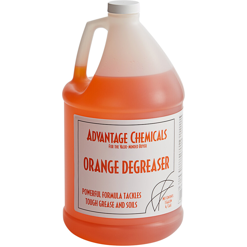 Advantage Chemicals 1 Gallon Orange Concentrated Cleaner / Degreaser