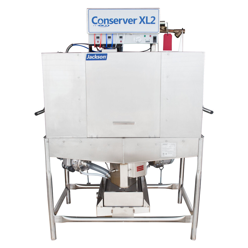 Jackson Conserver XL2 Door Type Dishwasher Low Temperature Chemical