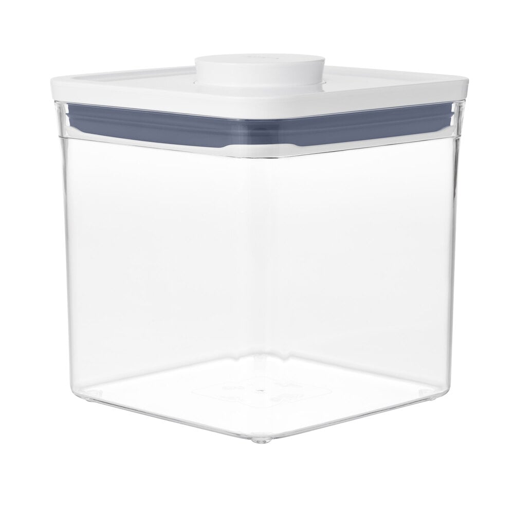 OXO Soft Works POP Food Storage Container - Clear/White, 2.6 qt - Baker's