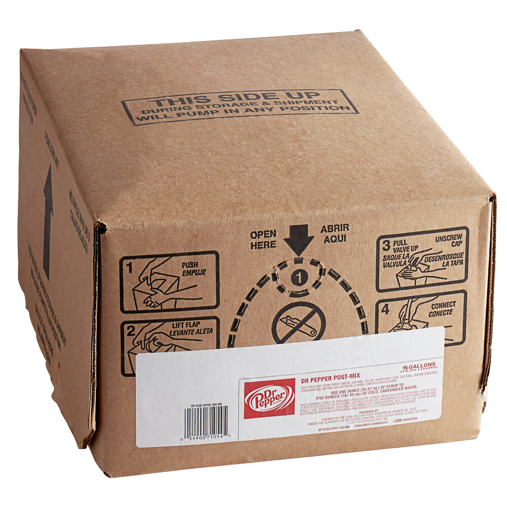 Dr Pepper® 5 Gallon BaginBox Soda Syrup