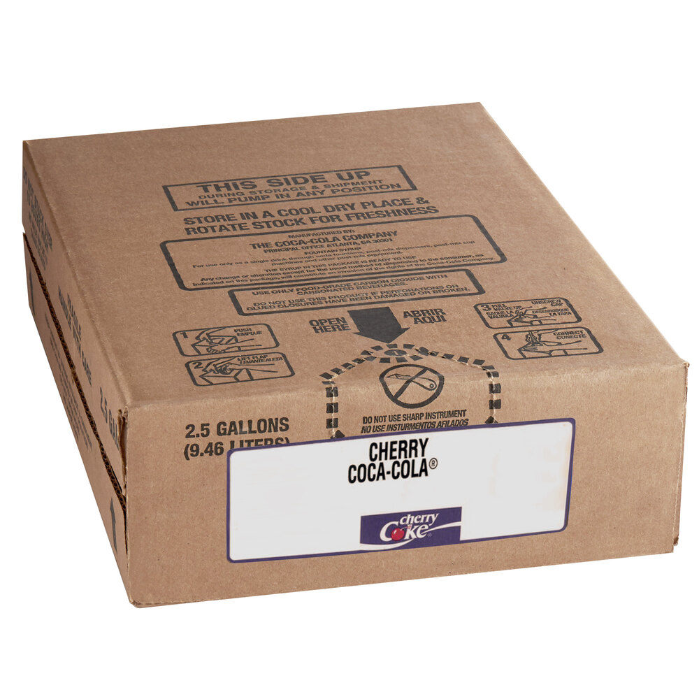 CocaCola® Cherry 2.5 Gallon BaginBox Soda Syrup