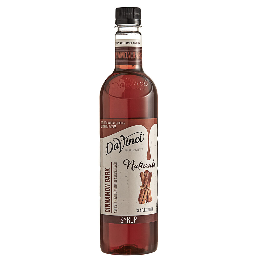 DaVinci Gourmet AllNatural Cinnamon Bark Flavoring Syrup 750 mL