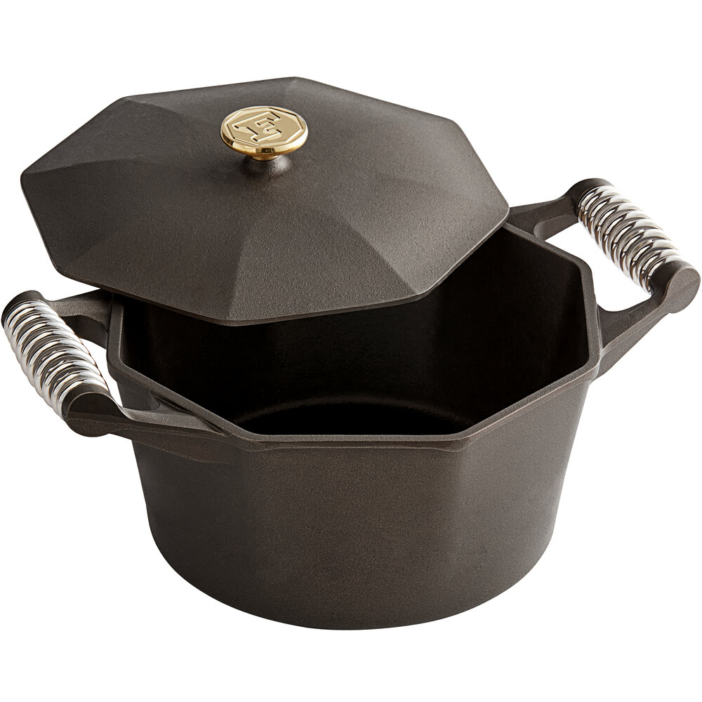FINEX 5 Qt. Octagonal Cast Iron Dutch Oven - DL5-10001