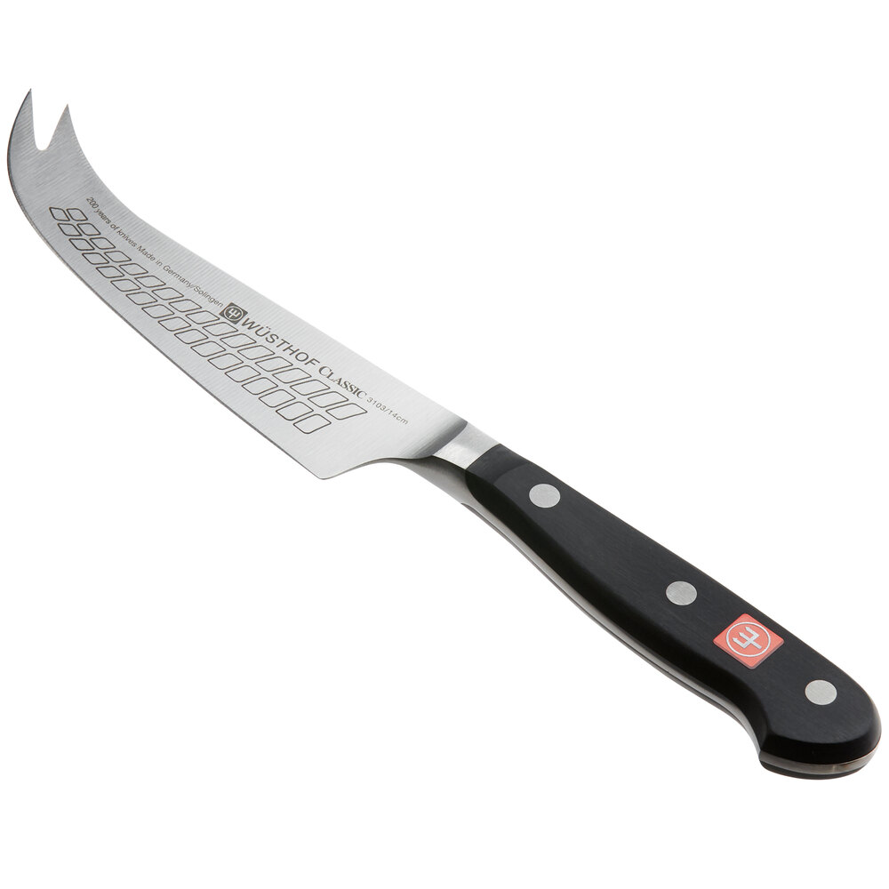 Wusthof 31037 Classic 4 3/4" Hard Cheese Knife with POM Handle