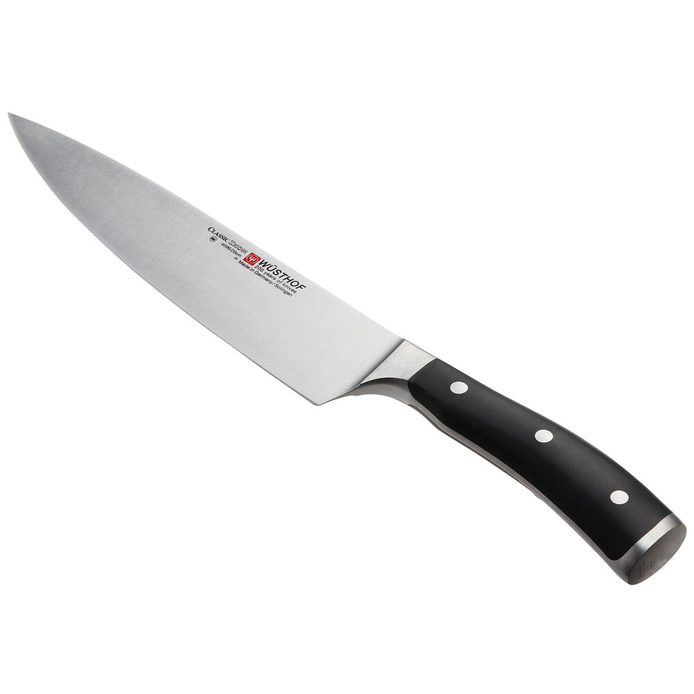Wusthof 45967/20 Classic Ikon 8" Cook's Knife with POM Handle