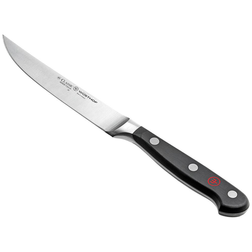 Wusthof 1040101712 Classic 4 1/2" Steak Knife with POM Handle