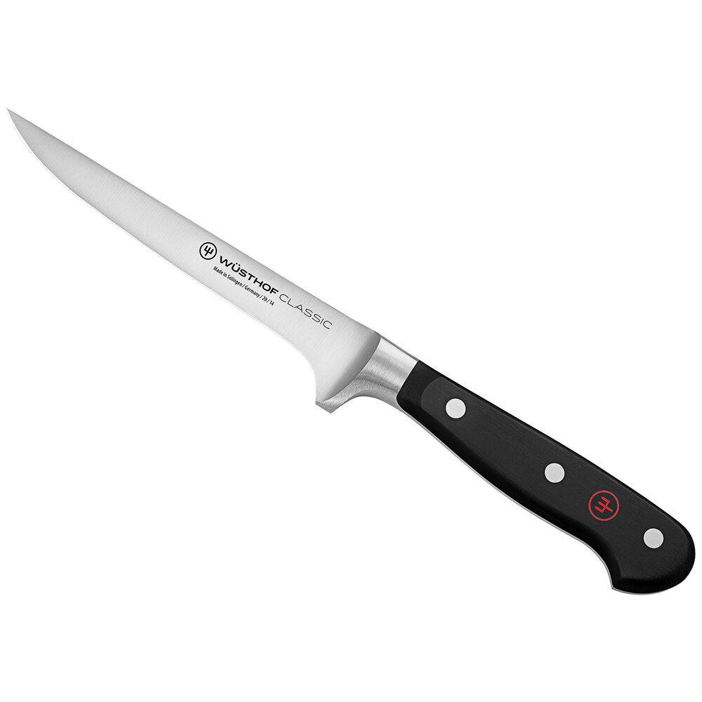 Wusthof 46037 Classic 6" Flexible Boning Knife with POM Handle