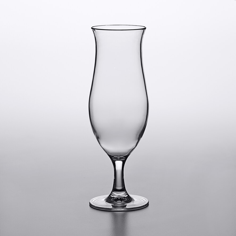Carlisle 565007 Alibi 16 oz. Plastic Hurricane Glass 6/Pack