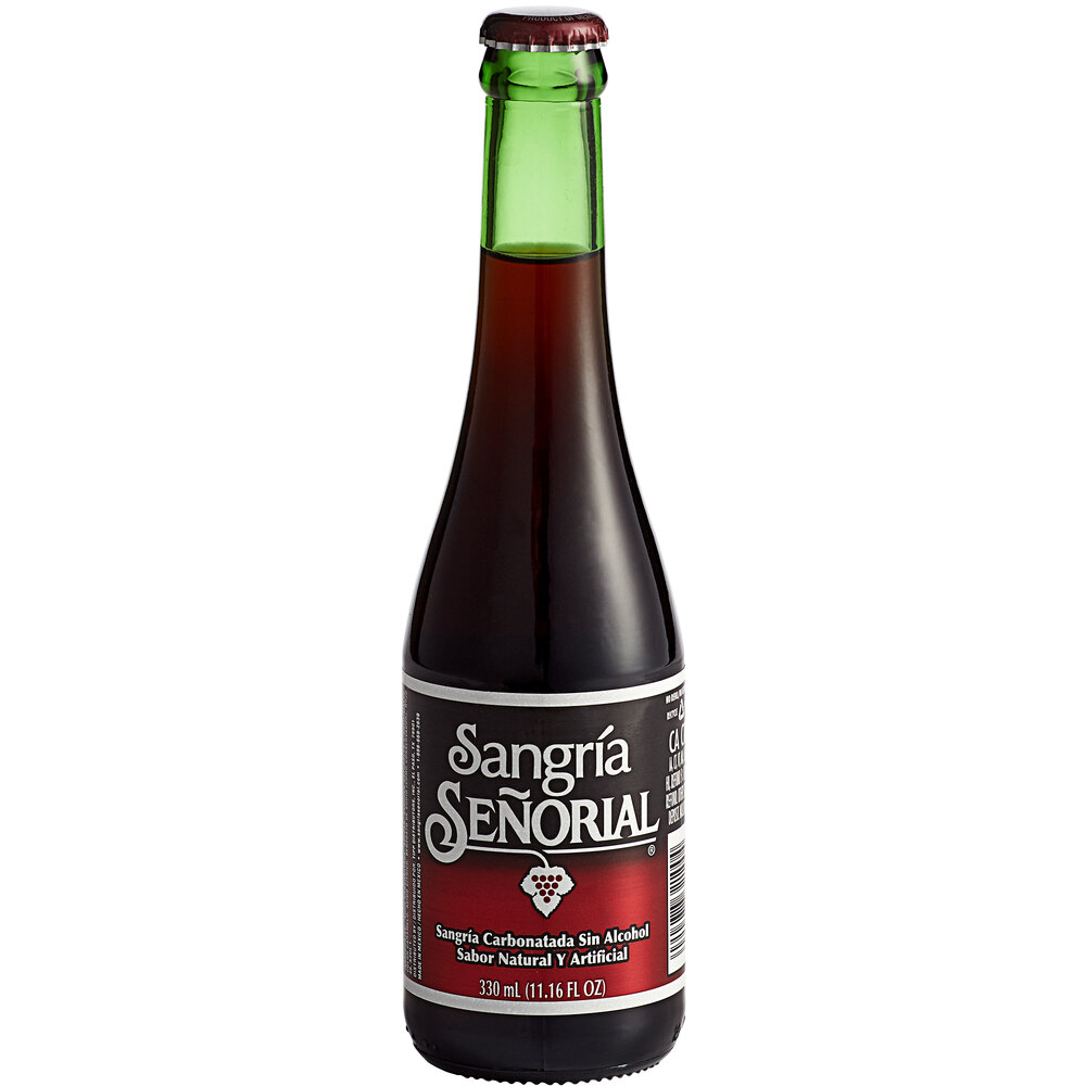 Sangria Senorial NonAlcoholic Sangria Soda 24/Case