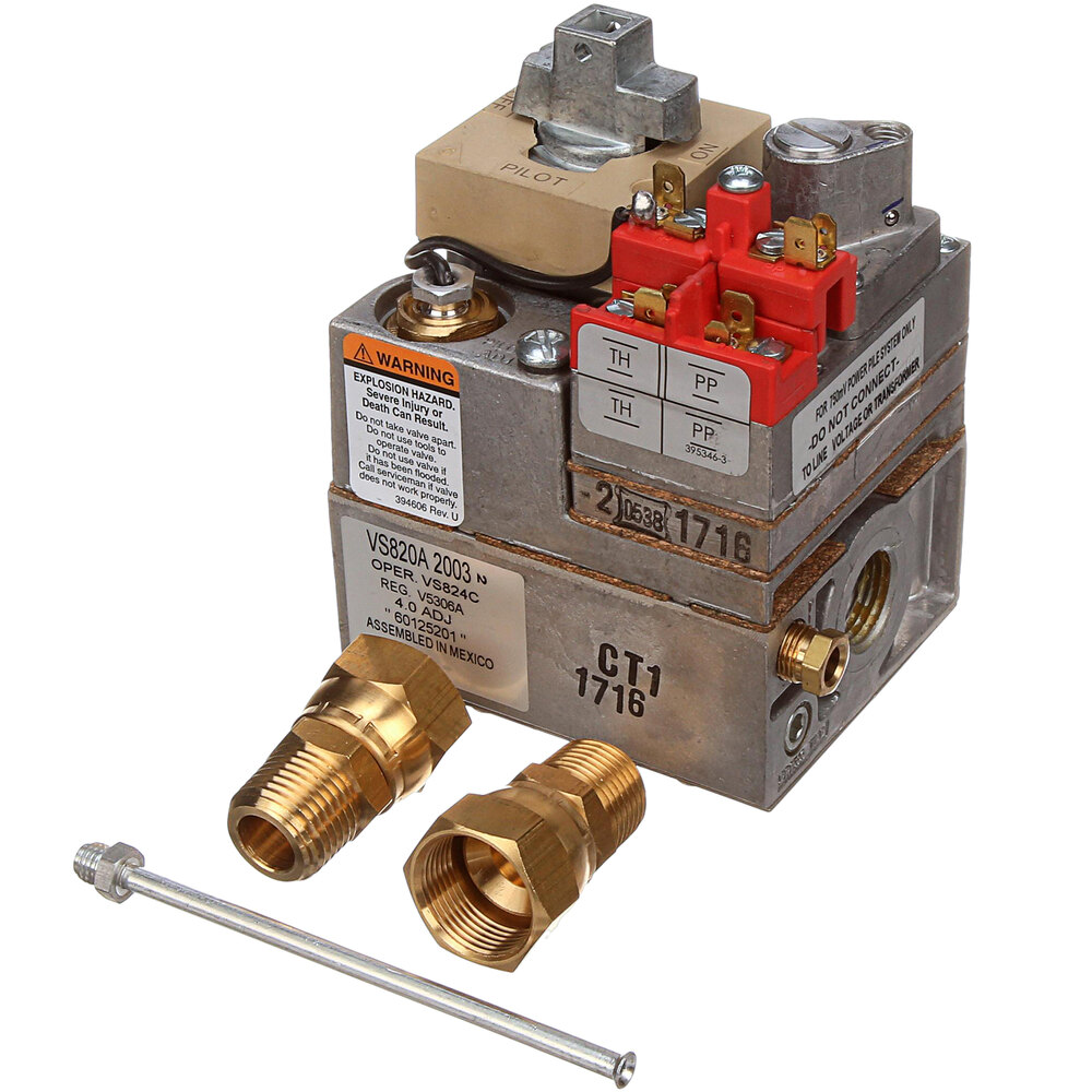 Pitco 60203001CL Gas Valve BMVR Natural Gas 4.0 W.C.