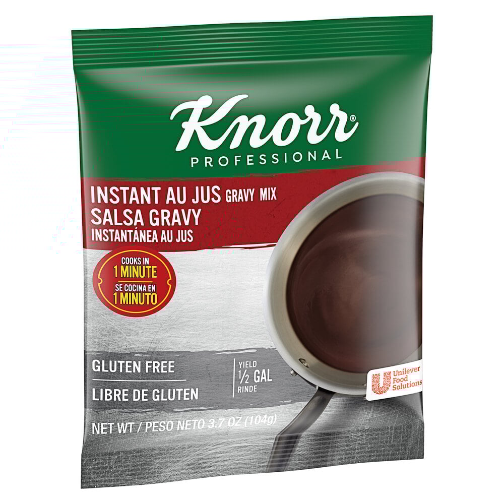 Knorr Gluten-Free Au Jus Mix, 3.7 oz - 12/Case