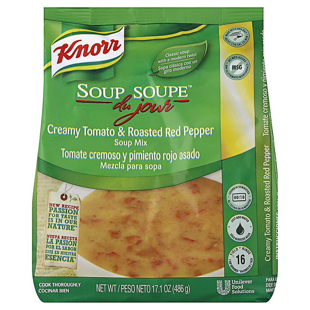 Knorr Soup du Jour Creamy Tomato and Roasted Red Pepper Soup Mix 17.1