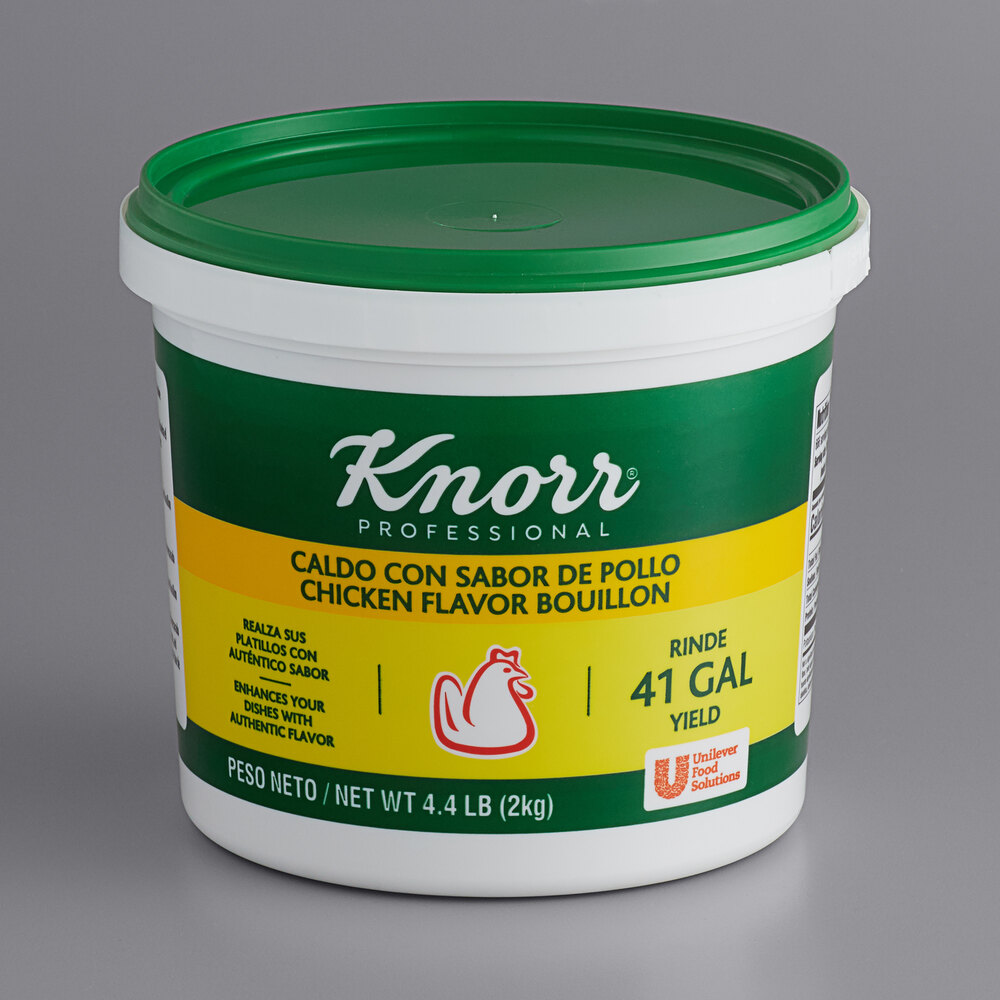 Knorr Caldo de Pollo Bouillon Base (4.4 lb.) 4/Case
