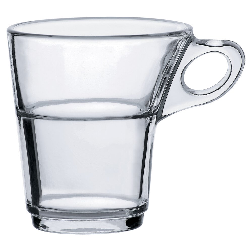 Duralex Caprice 3 oz. Stackable Glass Espresso Mug