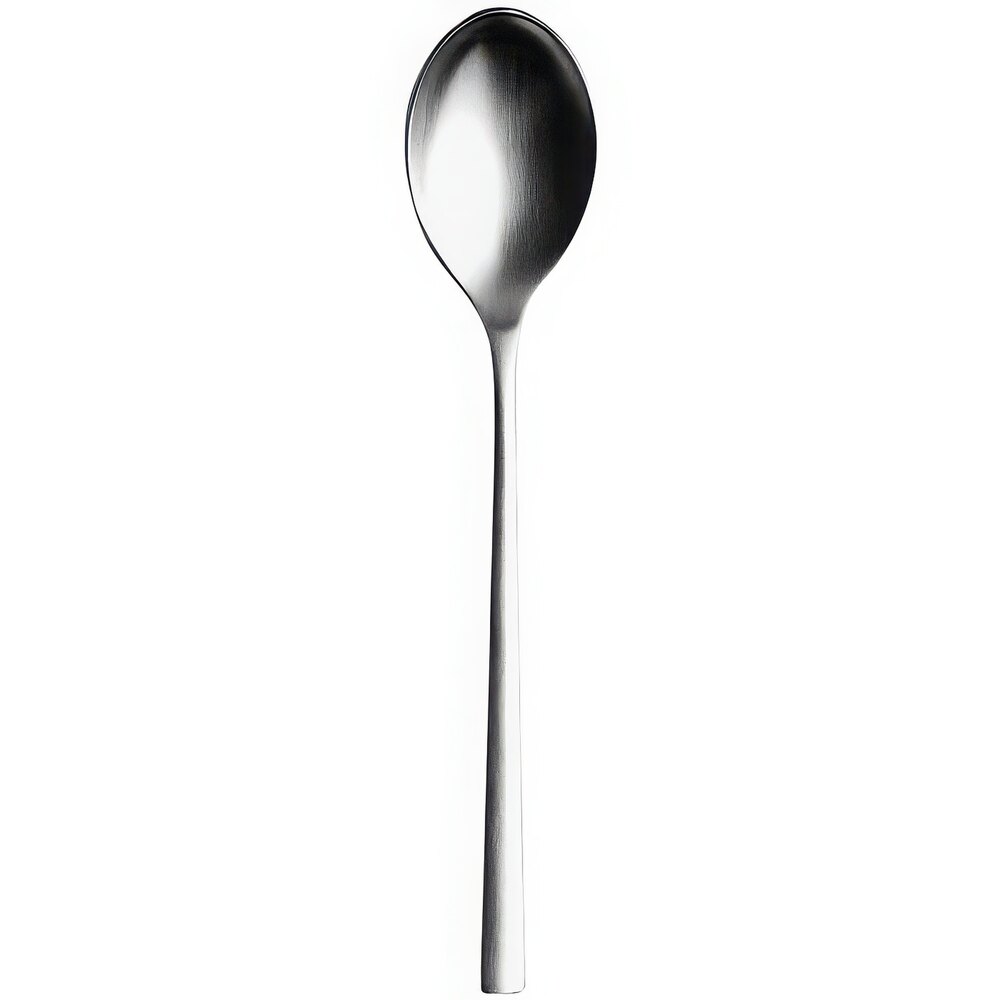 Swiss Table Spoon - Satin, Big; set of 12