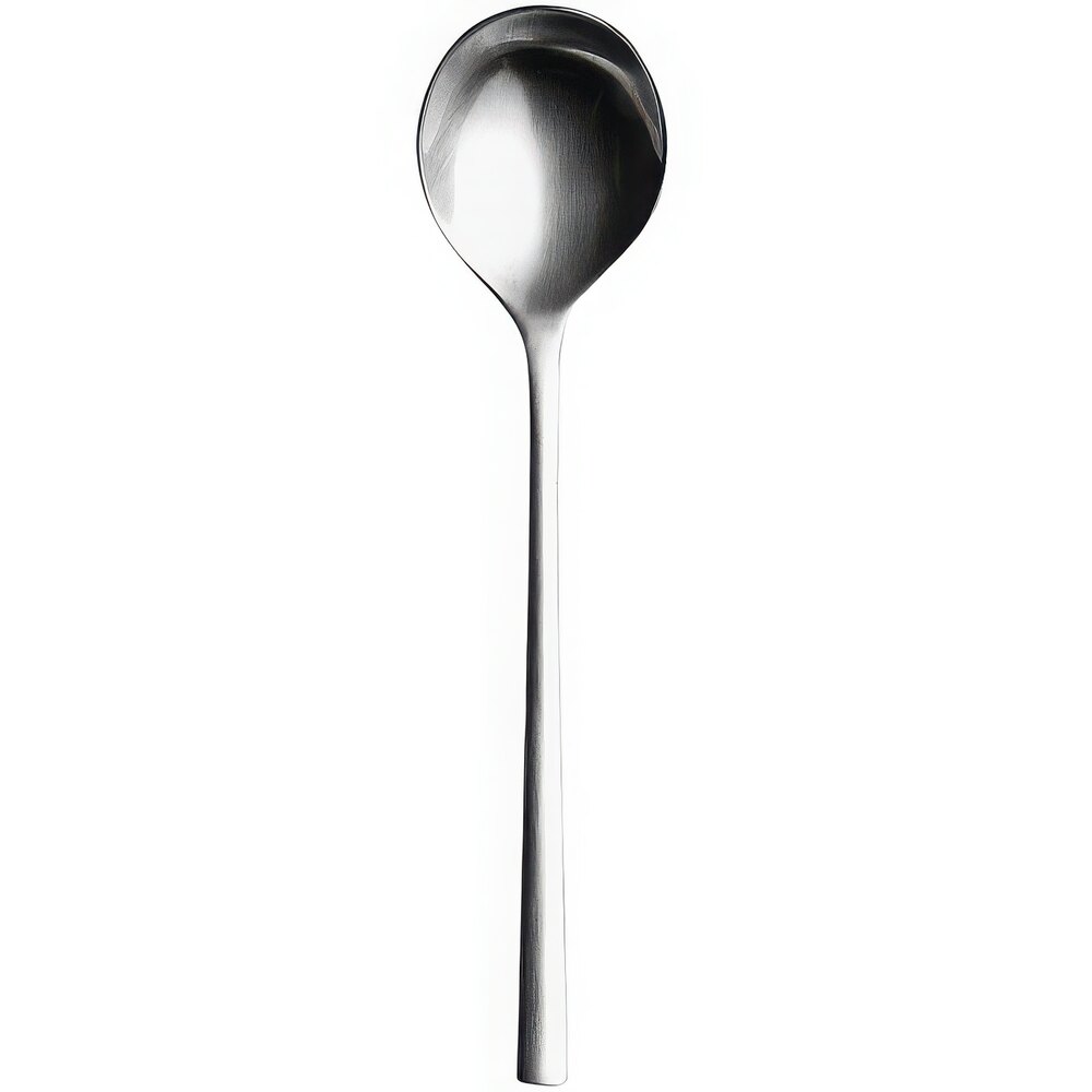 Swiss Soup Spoon - Satin; set of 12