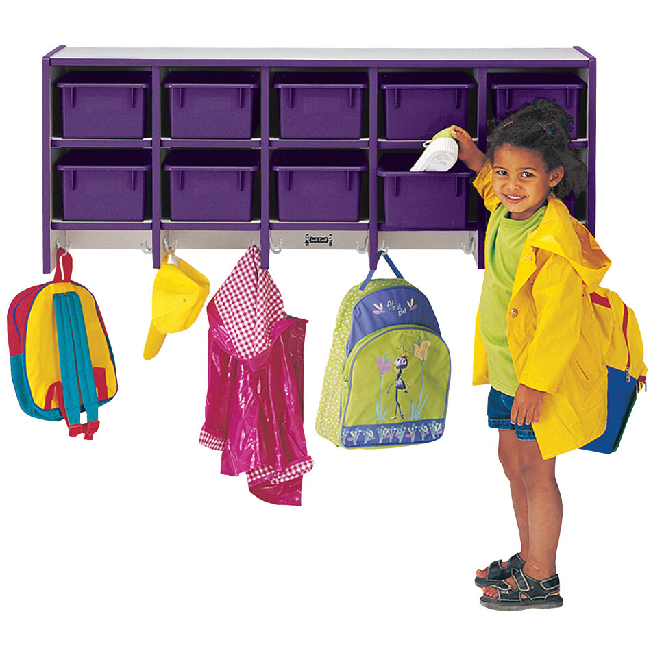 Purple Coat Rack Rainbow Accents 0770JC004 48