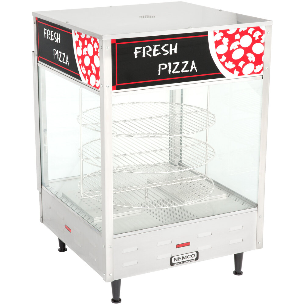 Nemco 6451 Rotating 3-Tiered Pizza Merchandiser 18