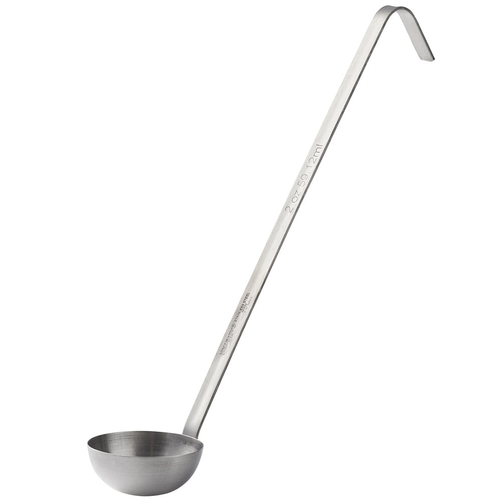 Vollrath 46902 2 oz. TwoPiece Stainless Steel Ladle