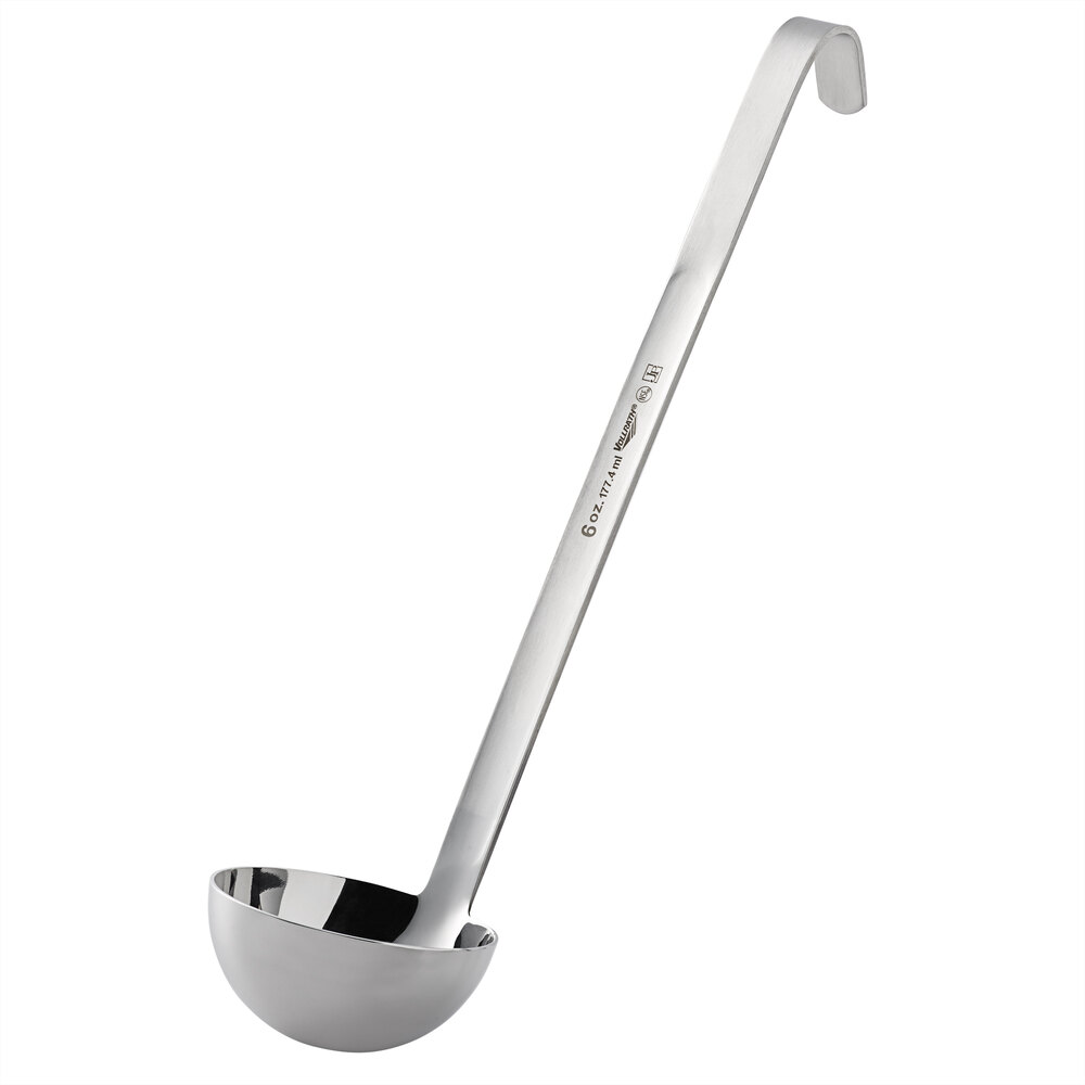 Vollrath 6 oz. One-Piece Stainless Steel Ladle