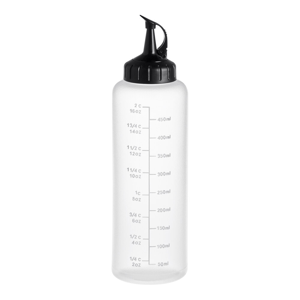OXO 11219400 Good Grips 16 oz. Clear Standard Chef's Squeeze