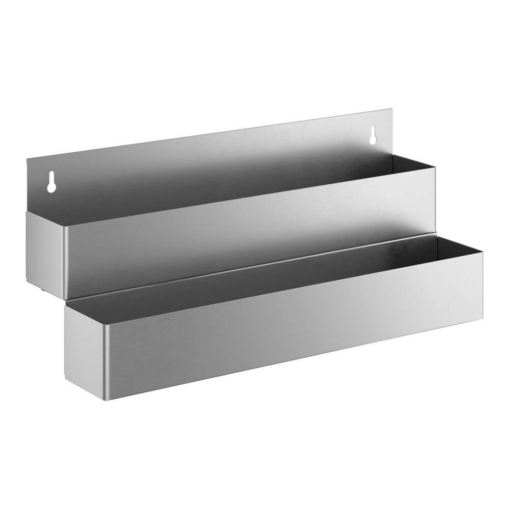 Steelton Stainless Steel Double Tier Speed Rail - 24