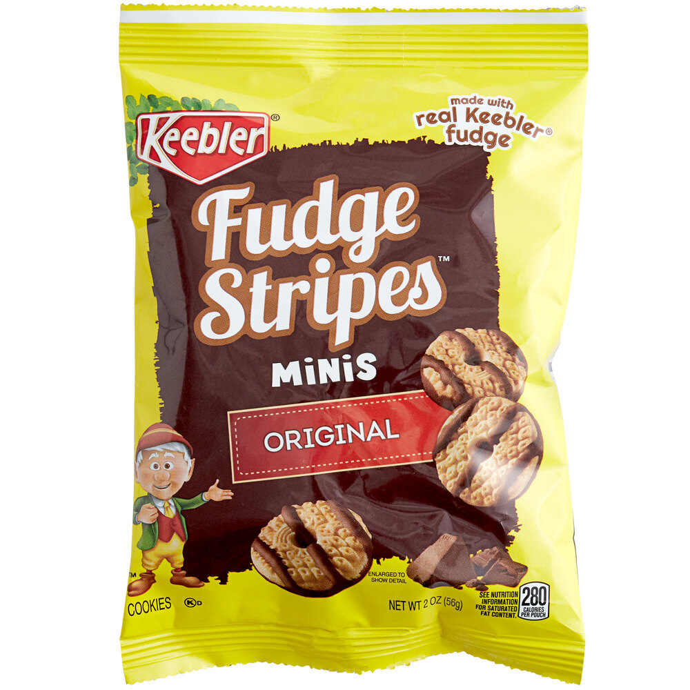Keebler Mini Fudge Stripes 2 oz. Snack Pack 60/Case