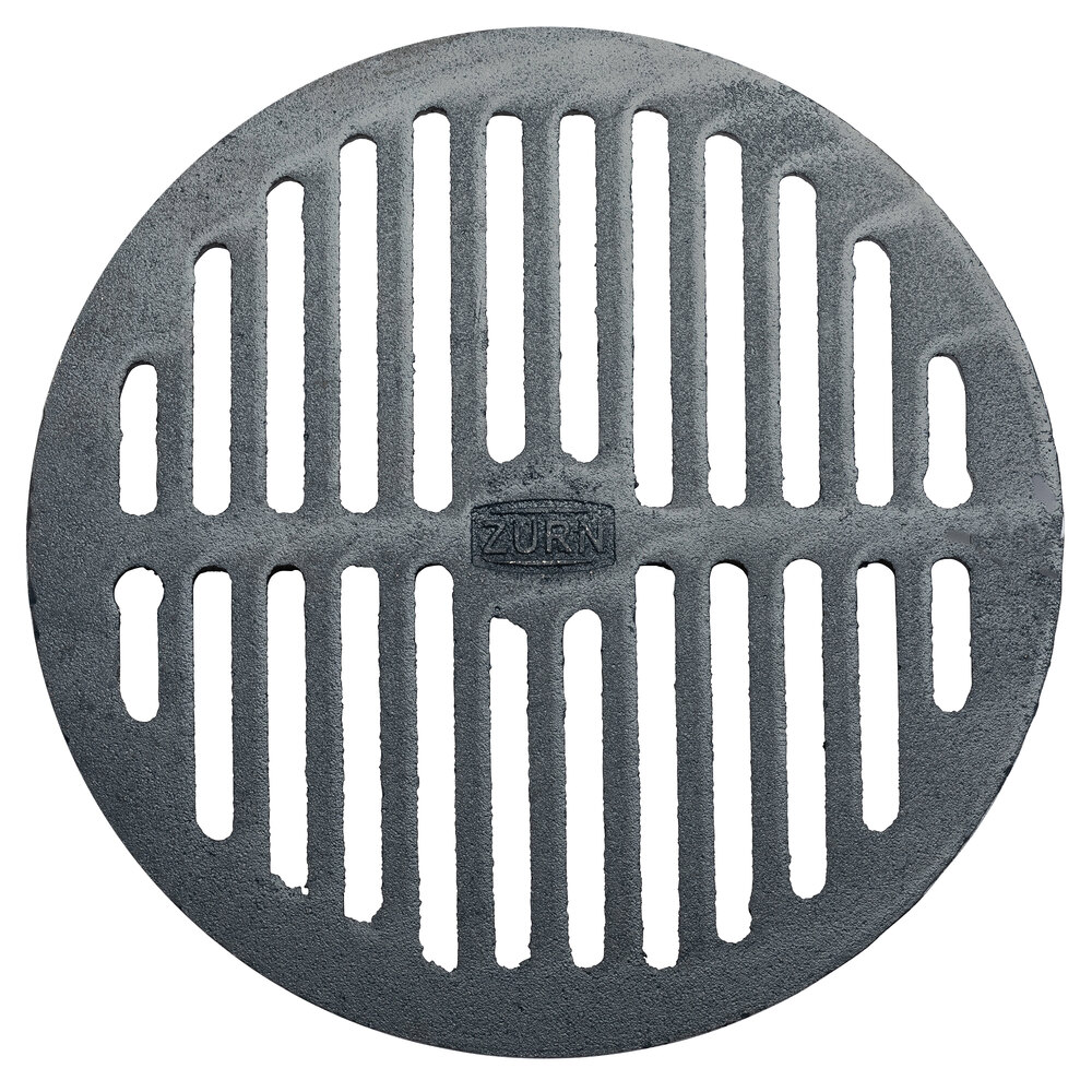 Zurn Elkay P550GRATE 8" Round Cast Iron Grate for Z525, Z533, Z538