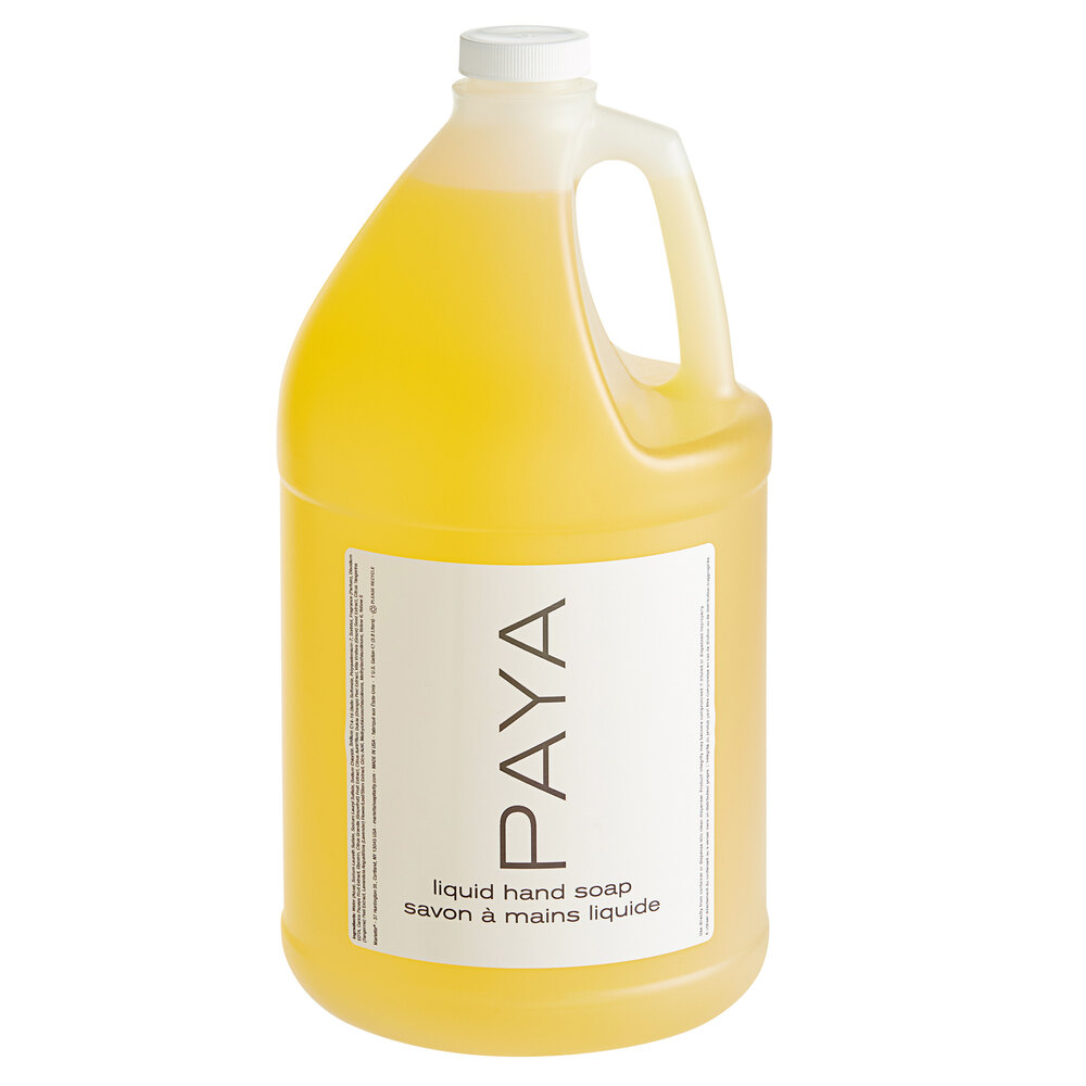 PAYA Papaya 1Gallon Hand Soap Jug 4/Case