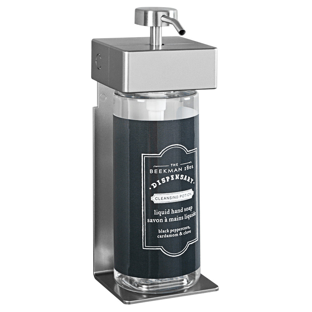 Dispenser Amenities 39134O3BKMN SOLera 12 oz. Stainless Steel Wall