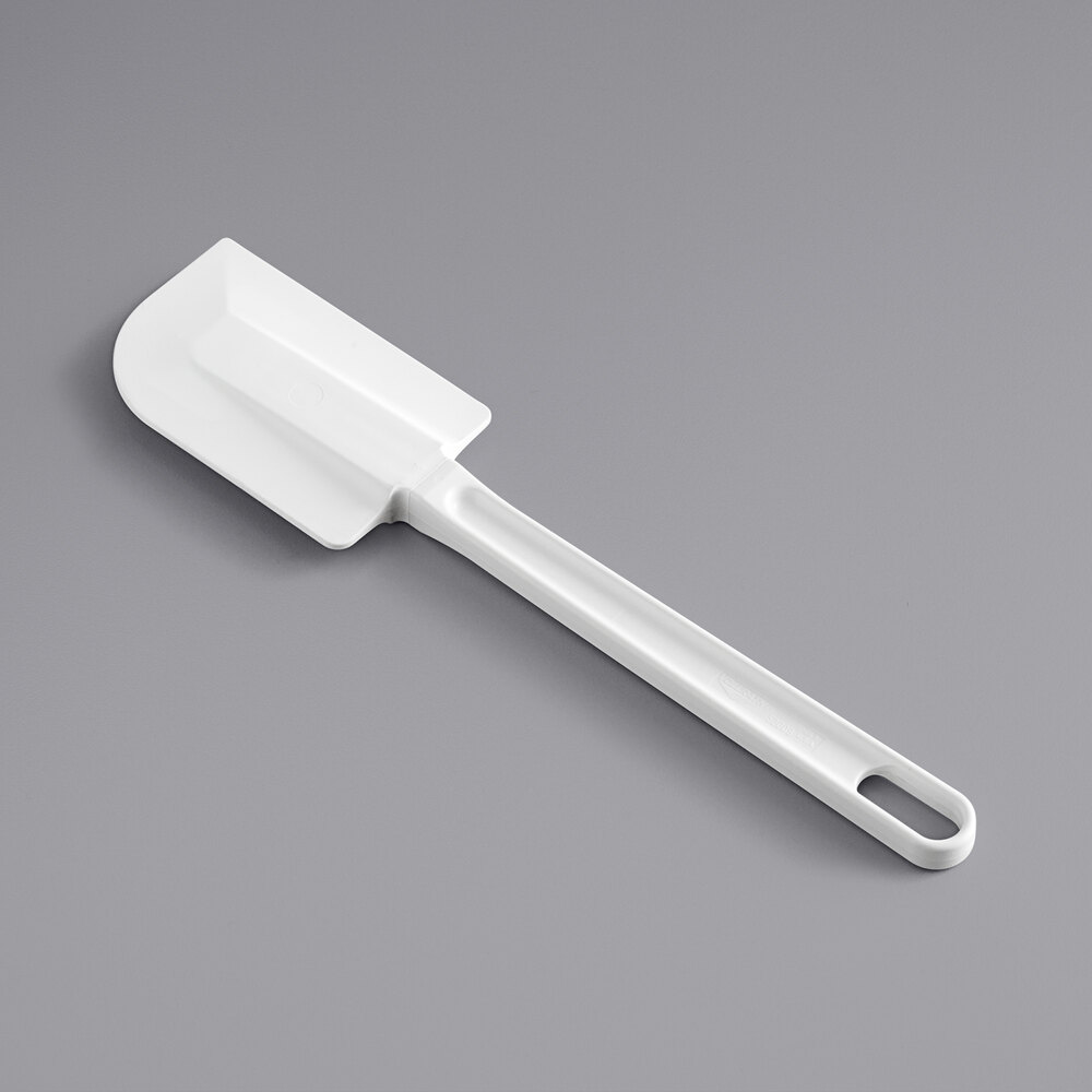 Vollrath 52009 9 1/2" White Plastic Spatula