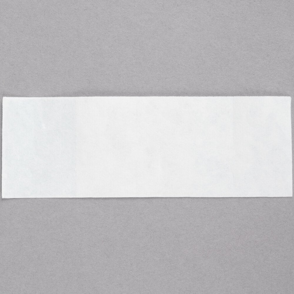 250ct NAPKIN BANDS WHITE  Self Adhesive NEW 1 1/2" X 4 1/4" Paper Holder 