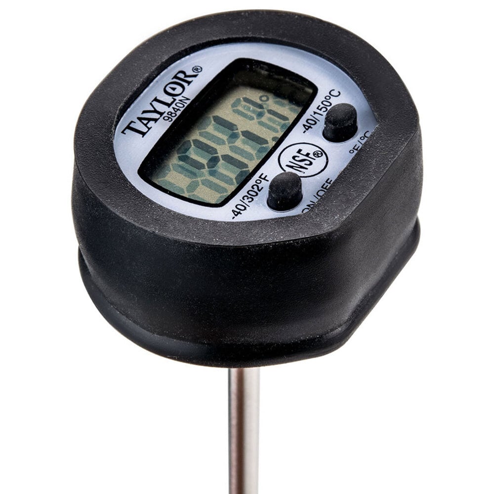 Taylor 9840RB Digital Instant Read LCD Pocket Thermometer for sale online 