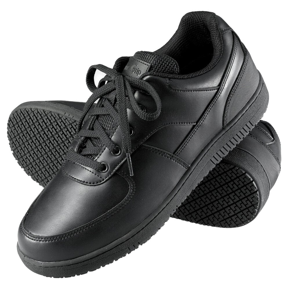 leather non slip shoes