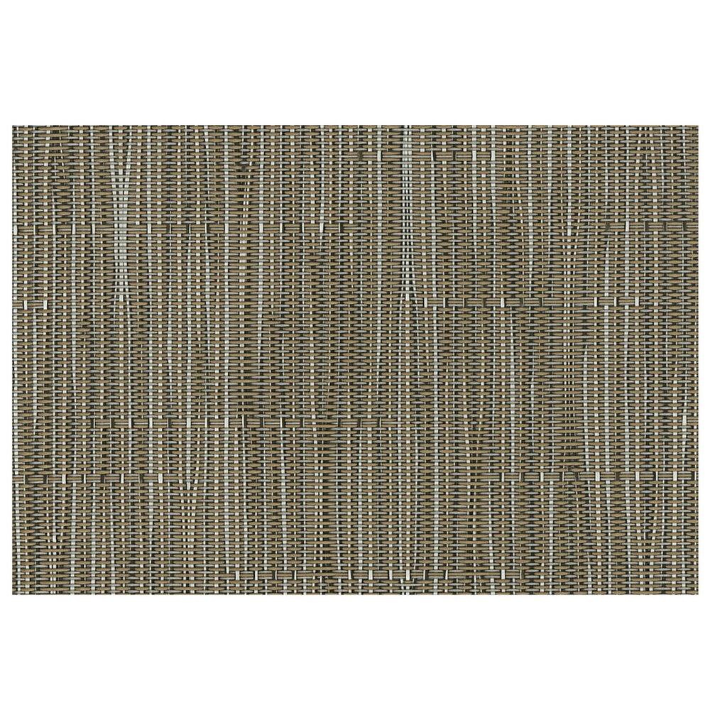 RITZ® 64910 19" x 13" Camel Grass Cloth PVC Coated Placemat 12/Pack