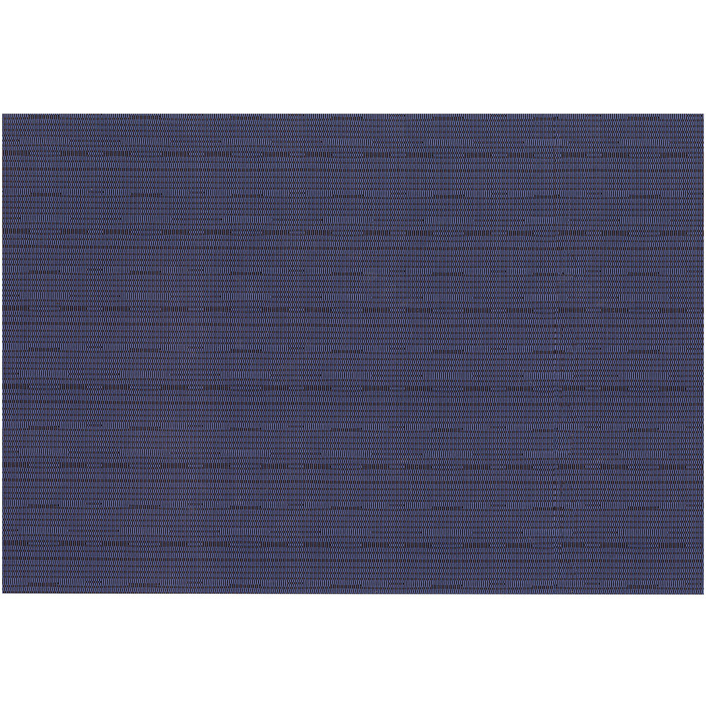 RITZ® 64912 19" x 13" Blue Grass Cloth PVC Coated Placemat 12/Pack