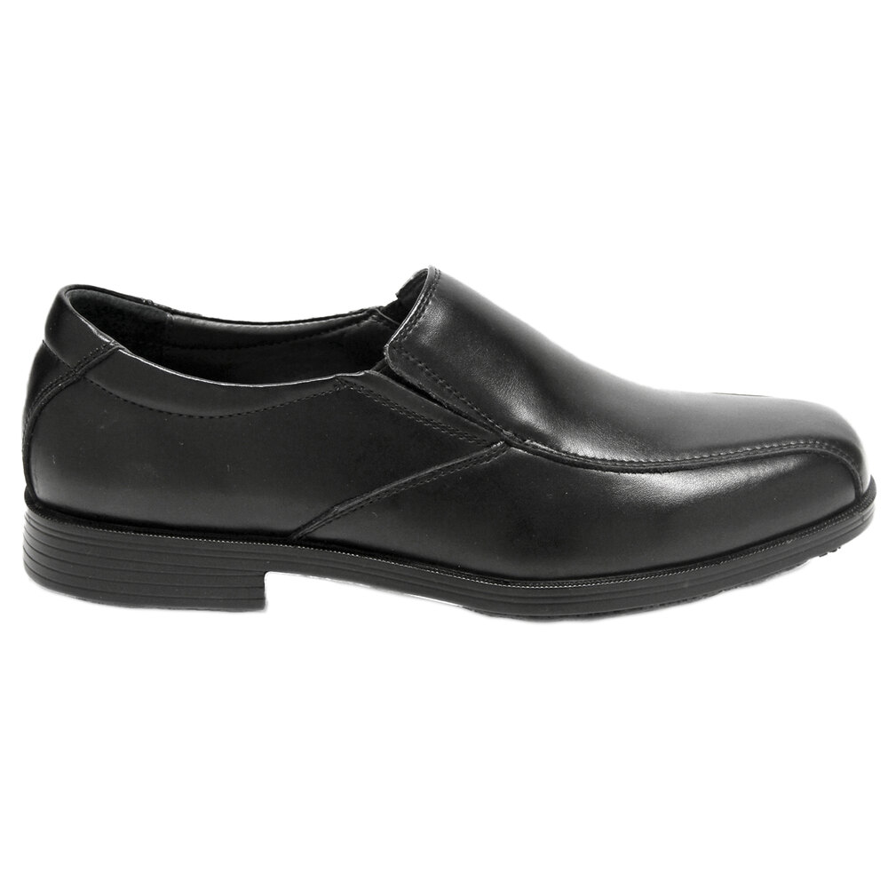 Genuine Grip 9550 Men's Size 9 Wide Width Black Slip-On Non Slip Dress Shoe